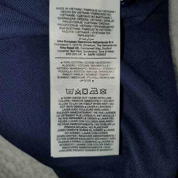 Nike Sportswear Men's Polo Shirt in Navy, M - Picture 5 of 9